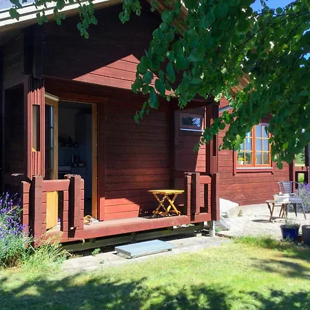 Wooden House Overlooking Svanninge Bakker Feriehus *